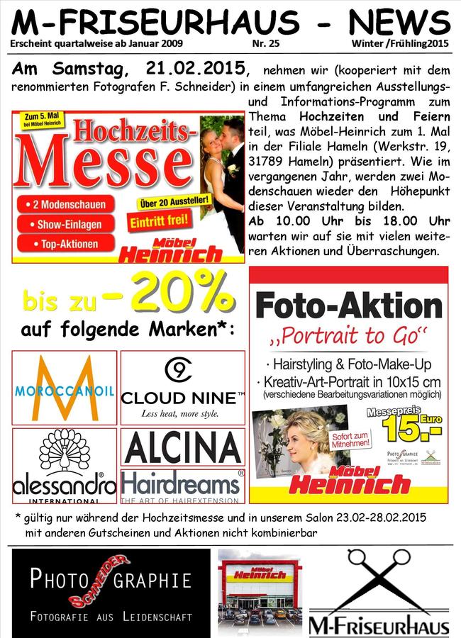 M-FRISEURHAUS News Nr. 25